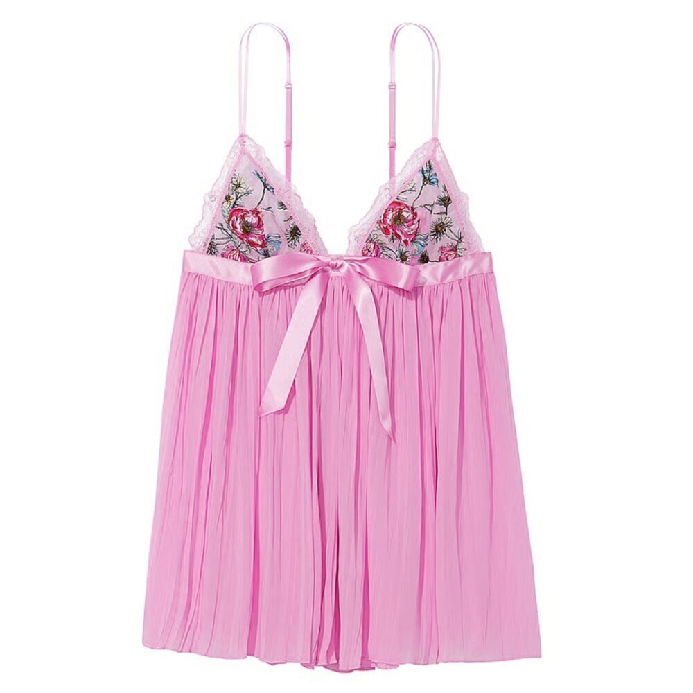 New! Victoria's Secret Very Sexy Garden Party Babydoll dress 22842